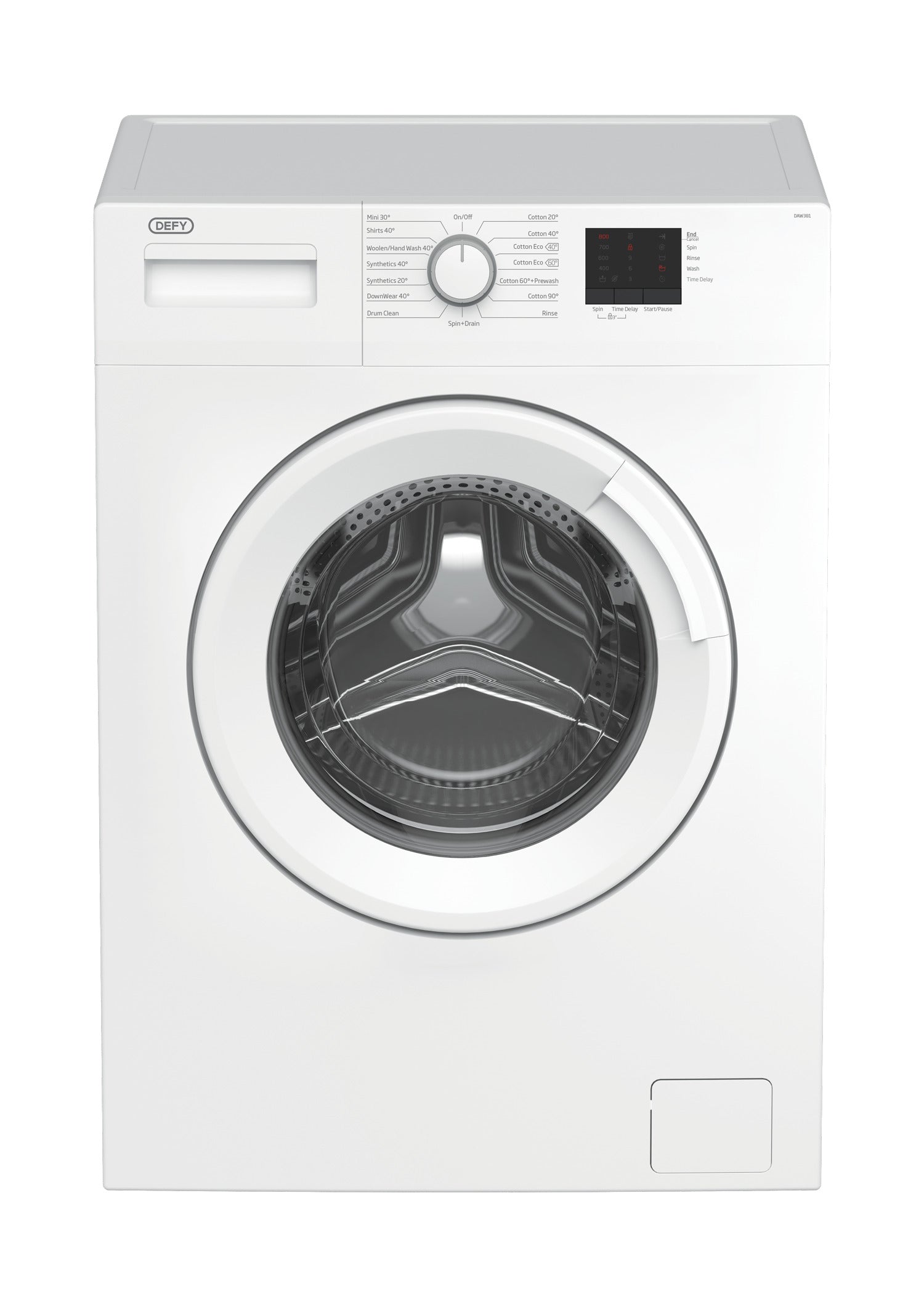 defy 12kg front loader washing machine