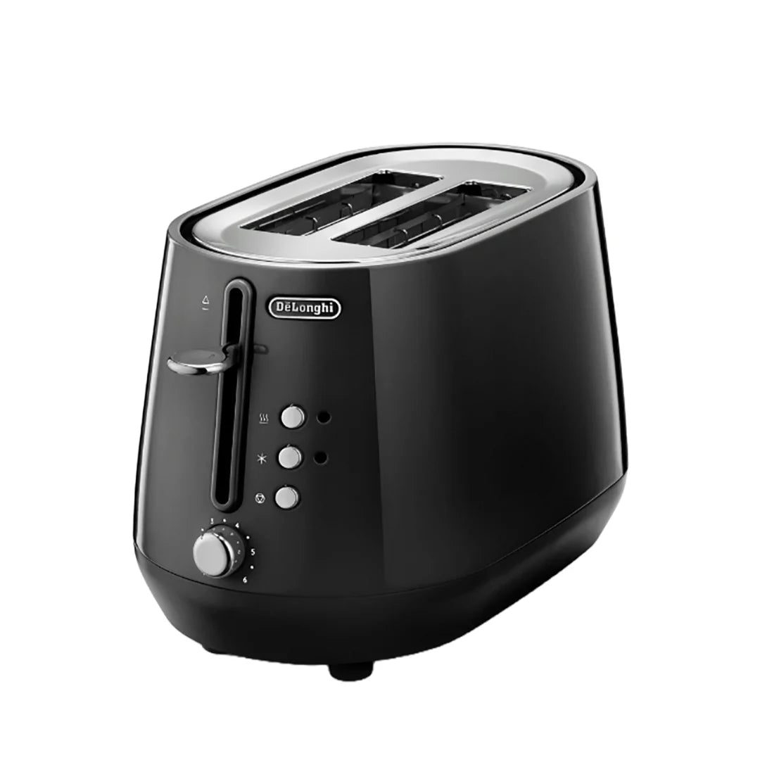 De'Longhi Eclettica 2-Slice Toaster Bold Black CTY2103.BK