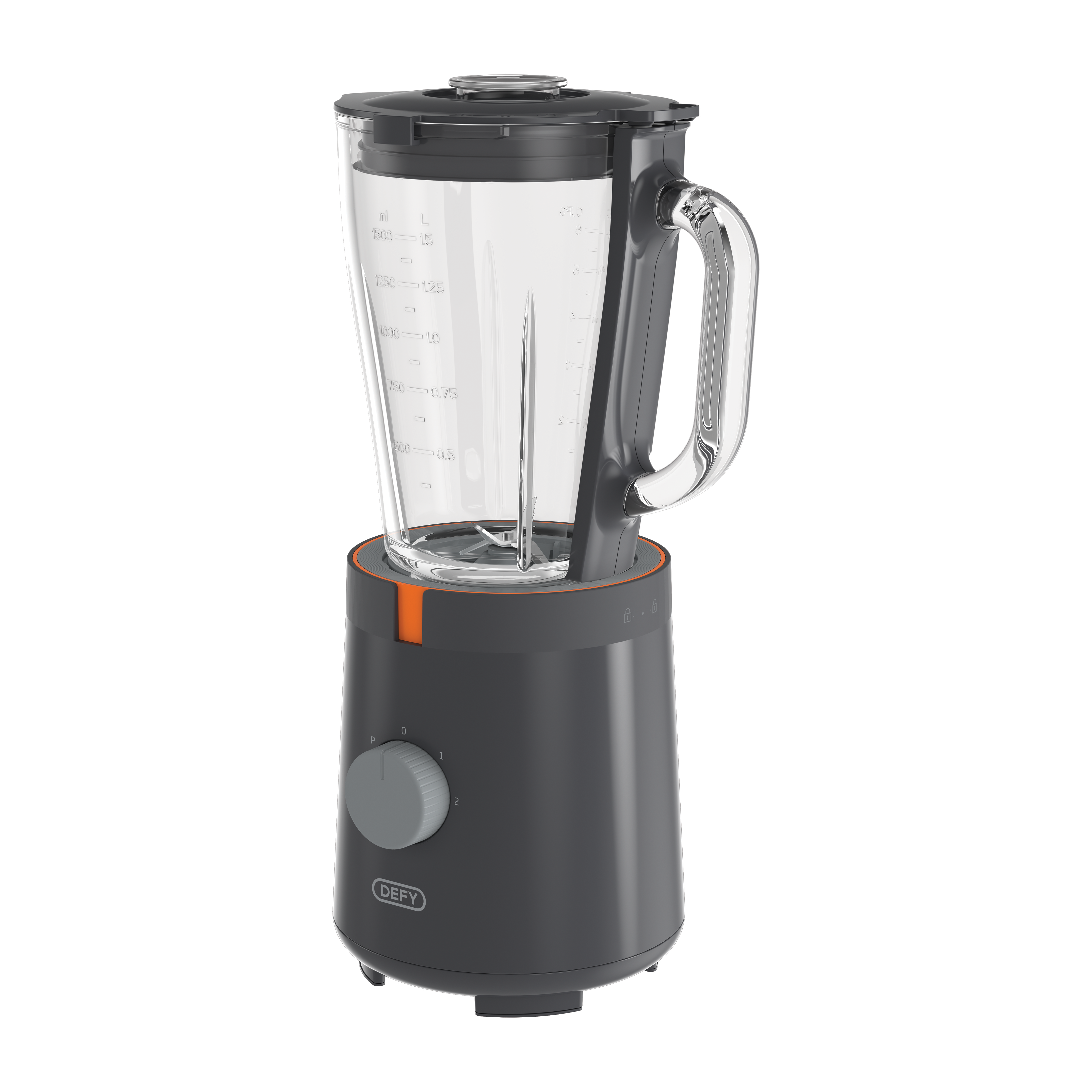 Defy 1.5L Glow Table Blender Grey TB6260G