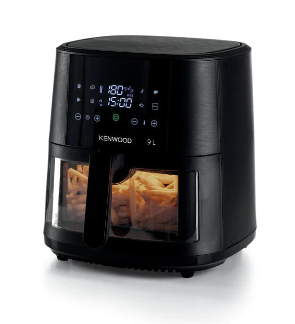 Kenwood 9L Air Fryer with Grill function and window Black HFG92.000BK