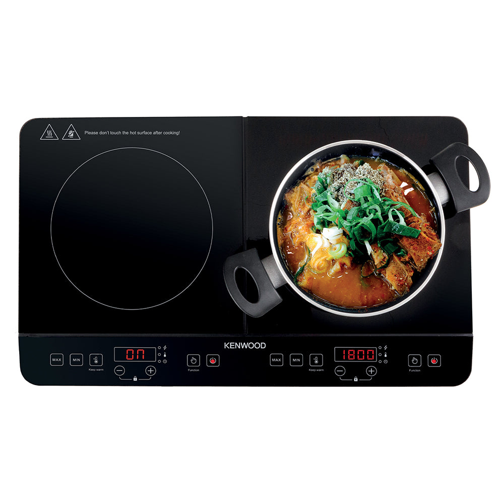 Kenwood Double Plate Induction Cooker Black IDC06.000BK