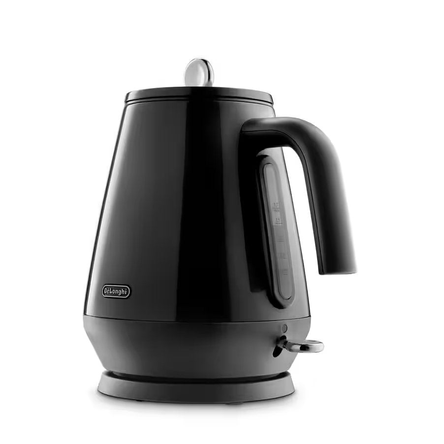 De'Longhi 1.7L Eclettica Kettle Bold Black KBY2001.BK