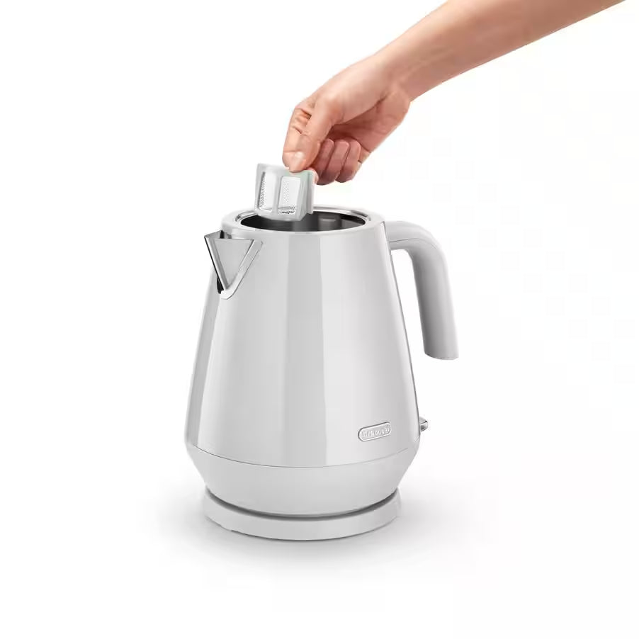 DeLonghi 1.7L Eclettica Kettle Whimsical White KBY2001.W