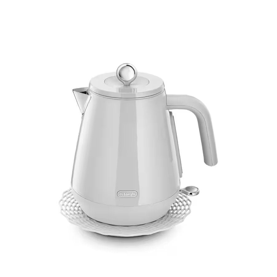 De'Longhi 1.7L Eclettica Kettle Whimsical White KBY2001.W