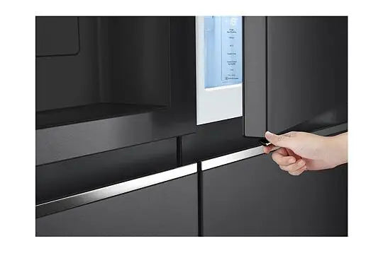 LG 617L Side by Side Fridge Matte Black GC-J257SQ2W