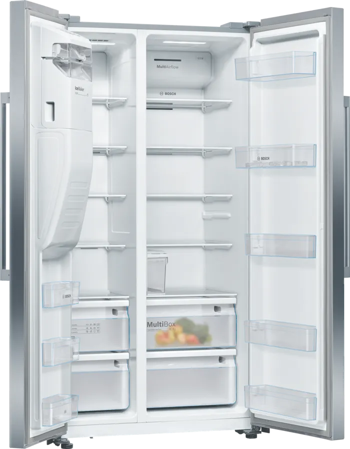 Bosch 533L Series 4 Side By Side Fridge Stainless Steel KAI93VI304