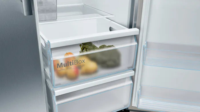 Bosch 533L Series 4 Side By Side Fridge Stainless Steel KAI93VI304