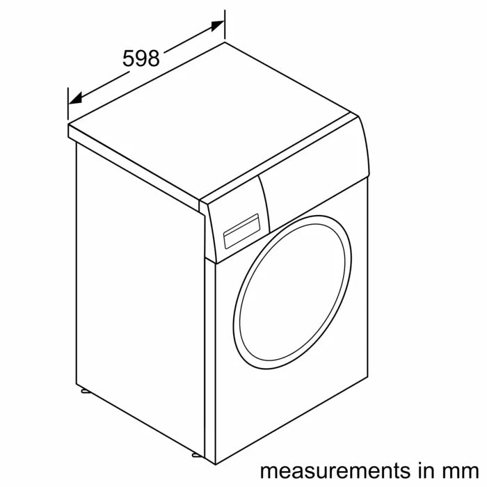 Bosch 9kg Front Loader Series 4 Washing Machine Graphite WGA244ZRZA