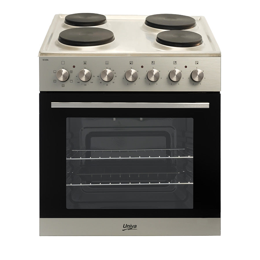 Univa Built In Oven and Hob Set Stainless Steel U336SM-1