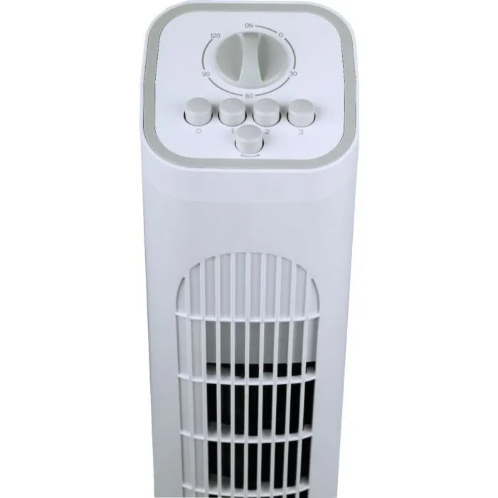 Deft Tower Fan 35W Mechanical White DTF200