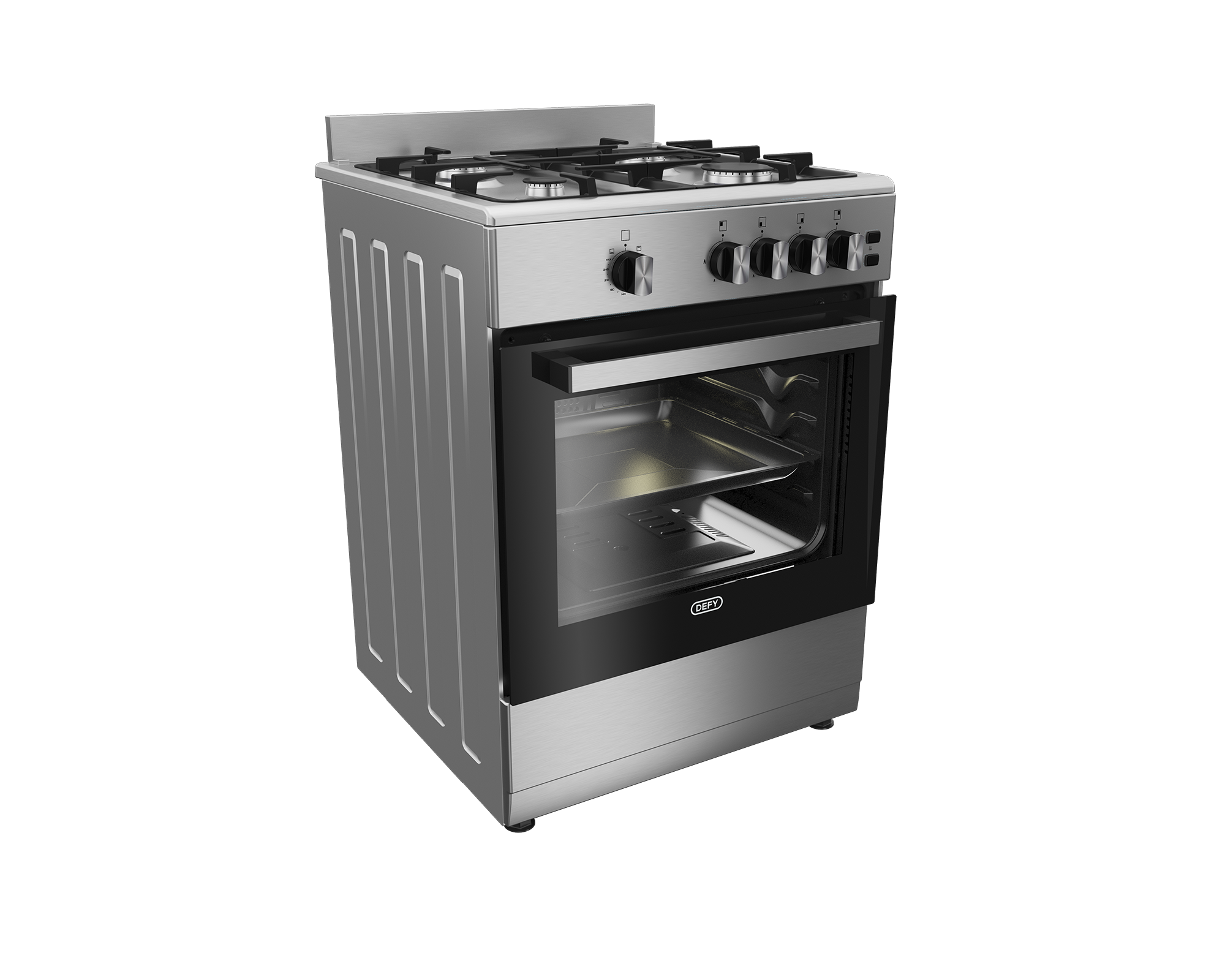 Defy Full Gas Stove Black DGS601