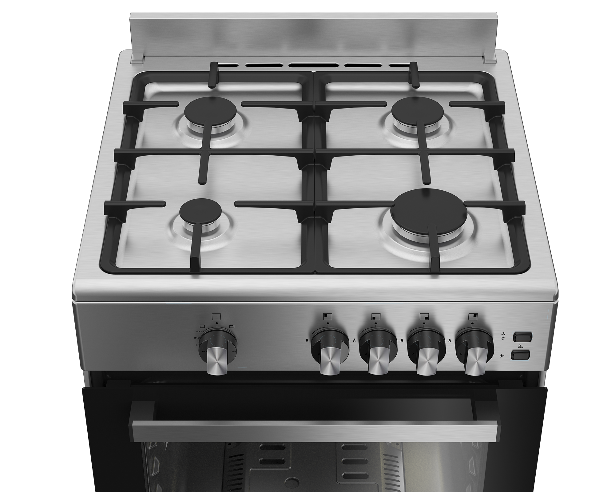 Defy Full Gas Stove Black DGS601