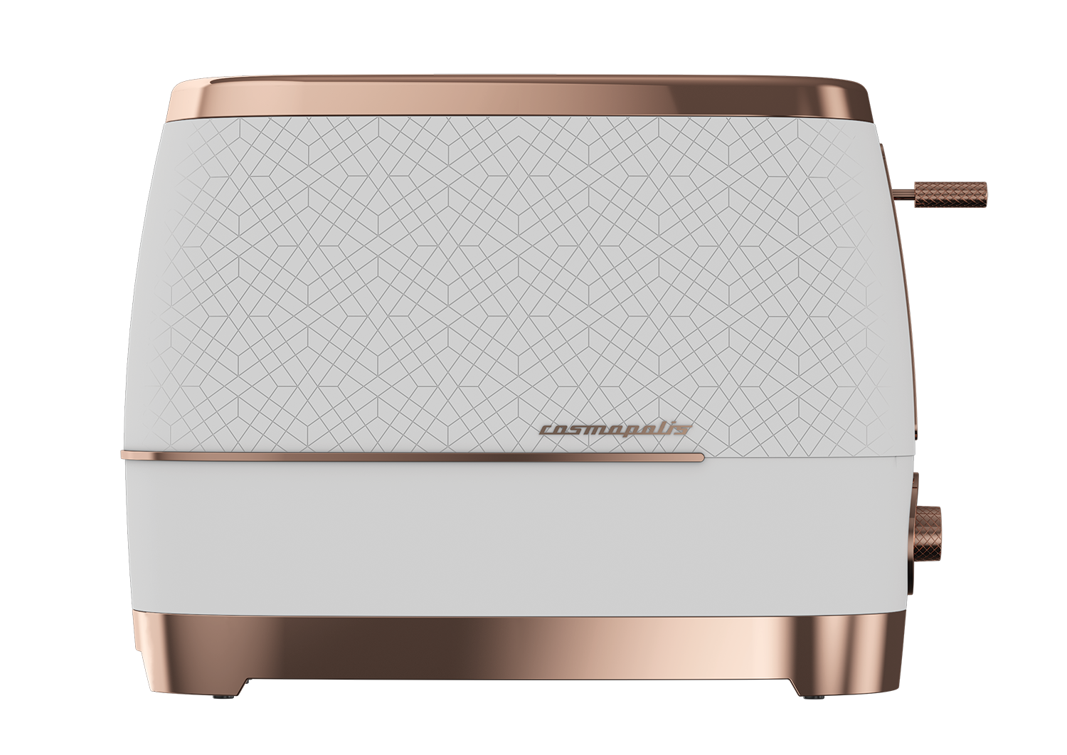 Beko Cosmopolis Toaster White / Copper TAM8202W