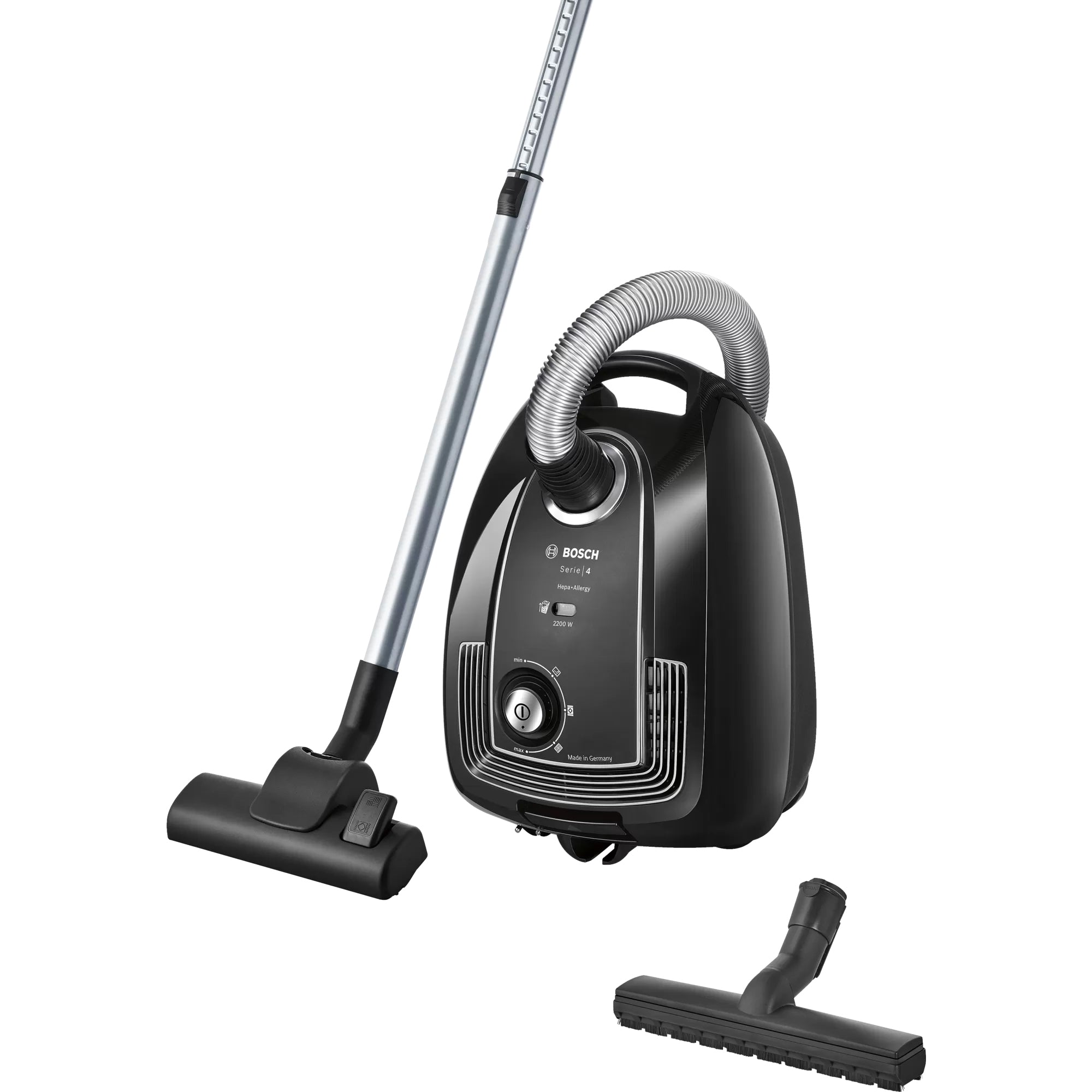 Bosch Bagged Vacuum Cleaner Black BGLS482200