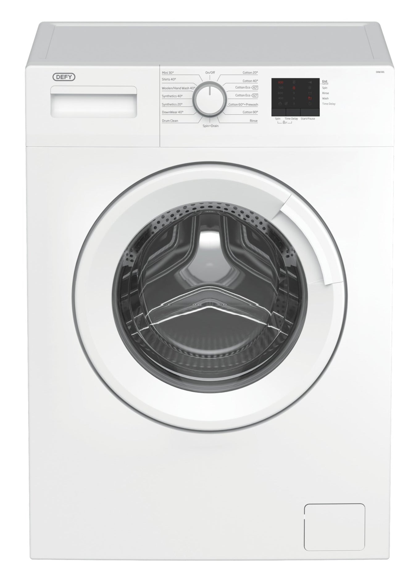 Defy 6kg Front Loader Washing Machine White DAW381