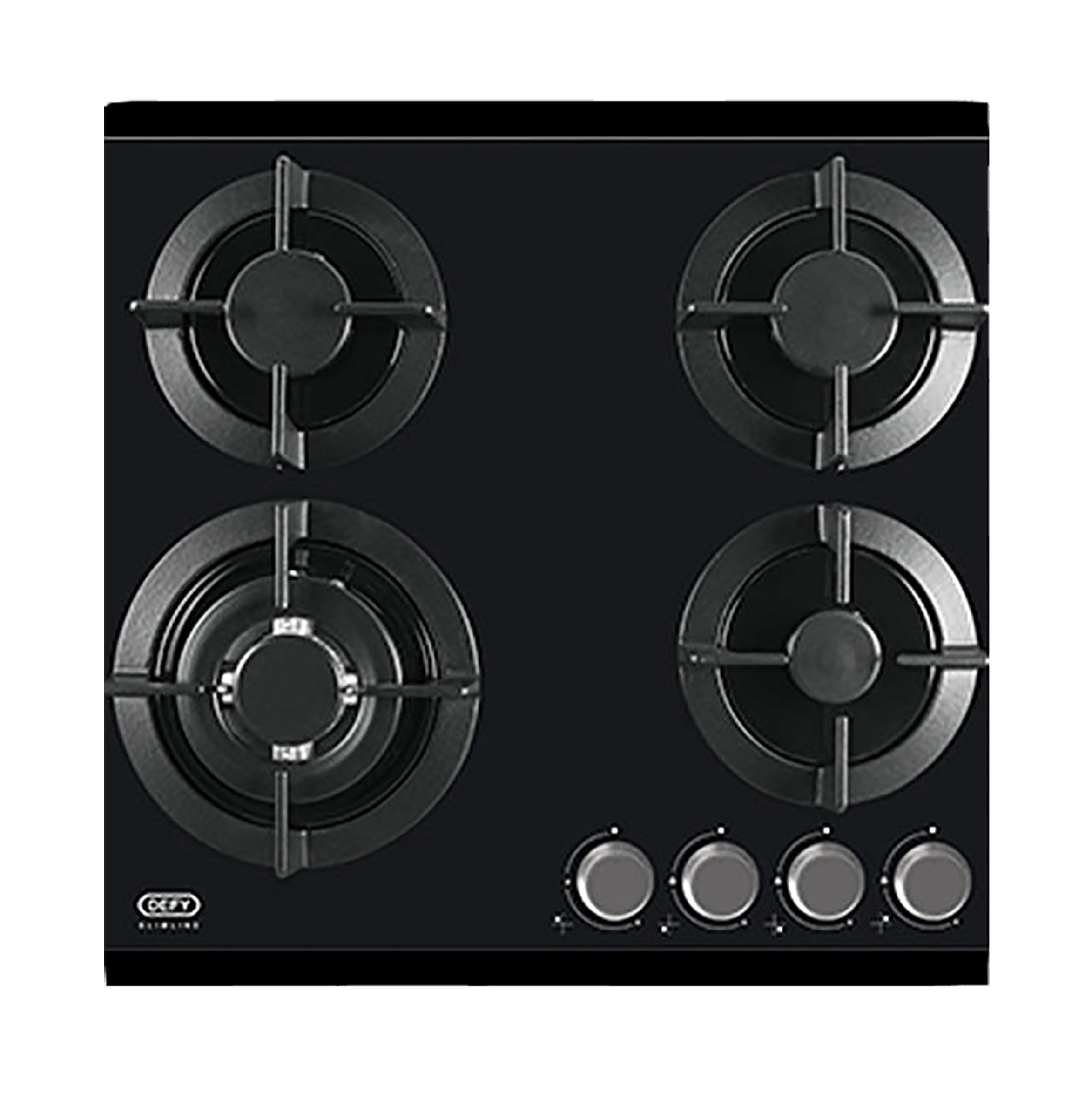 Defy Gas Hob Black DHG604