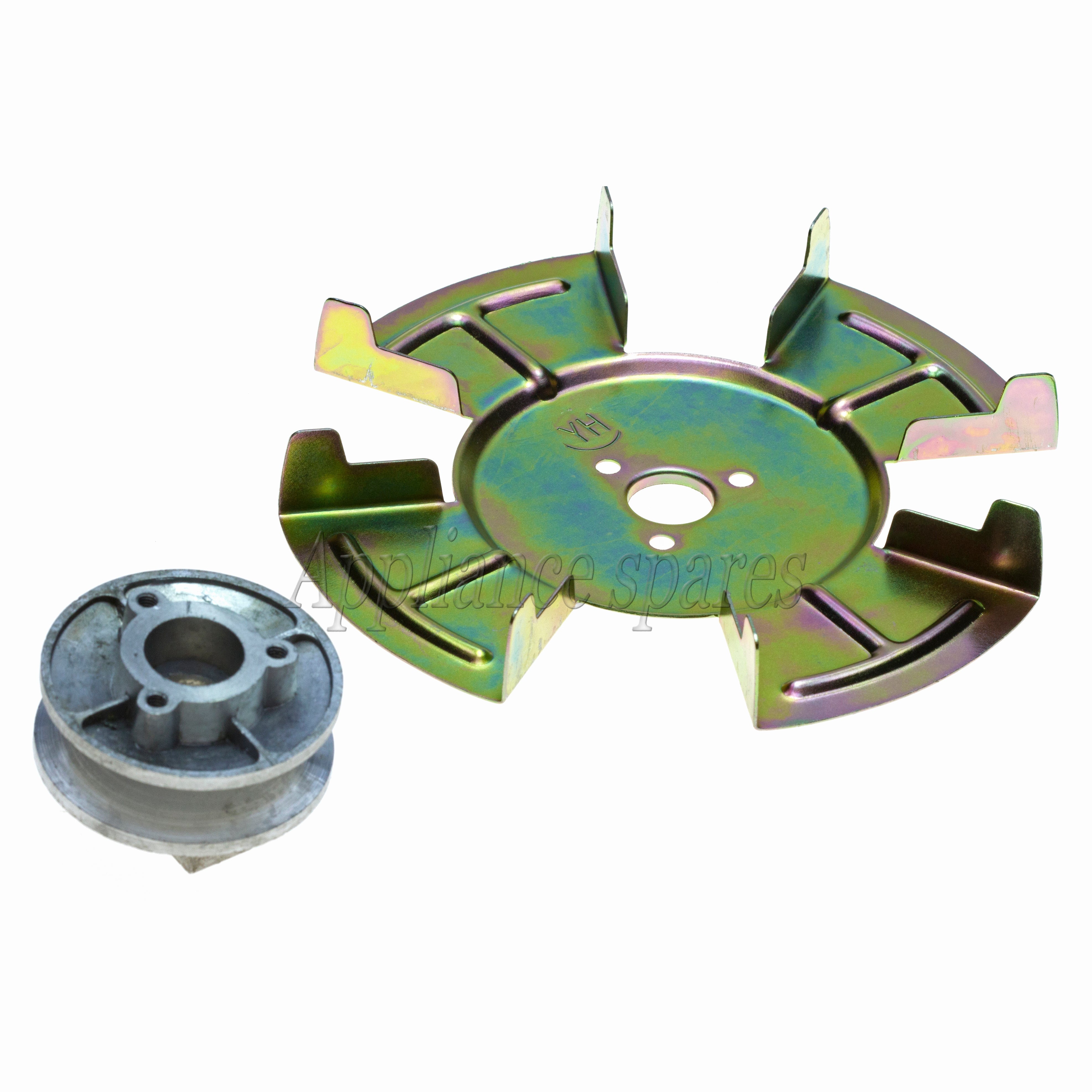 Kelvinator Washing Machine Motor Pulley with Fan